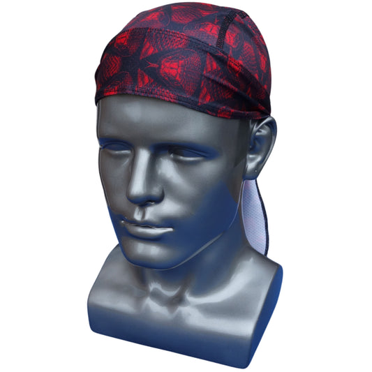 Fitted bandana – snake head pattern