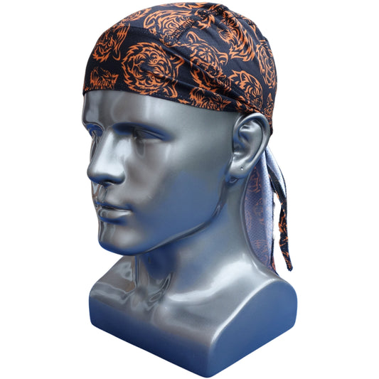 Fitted bandana – tiger head pattern