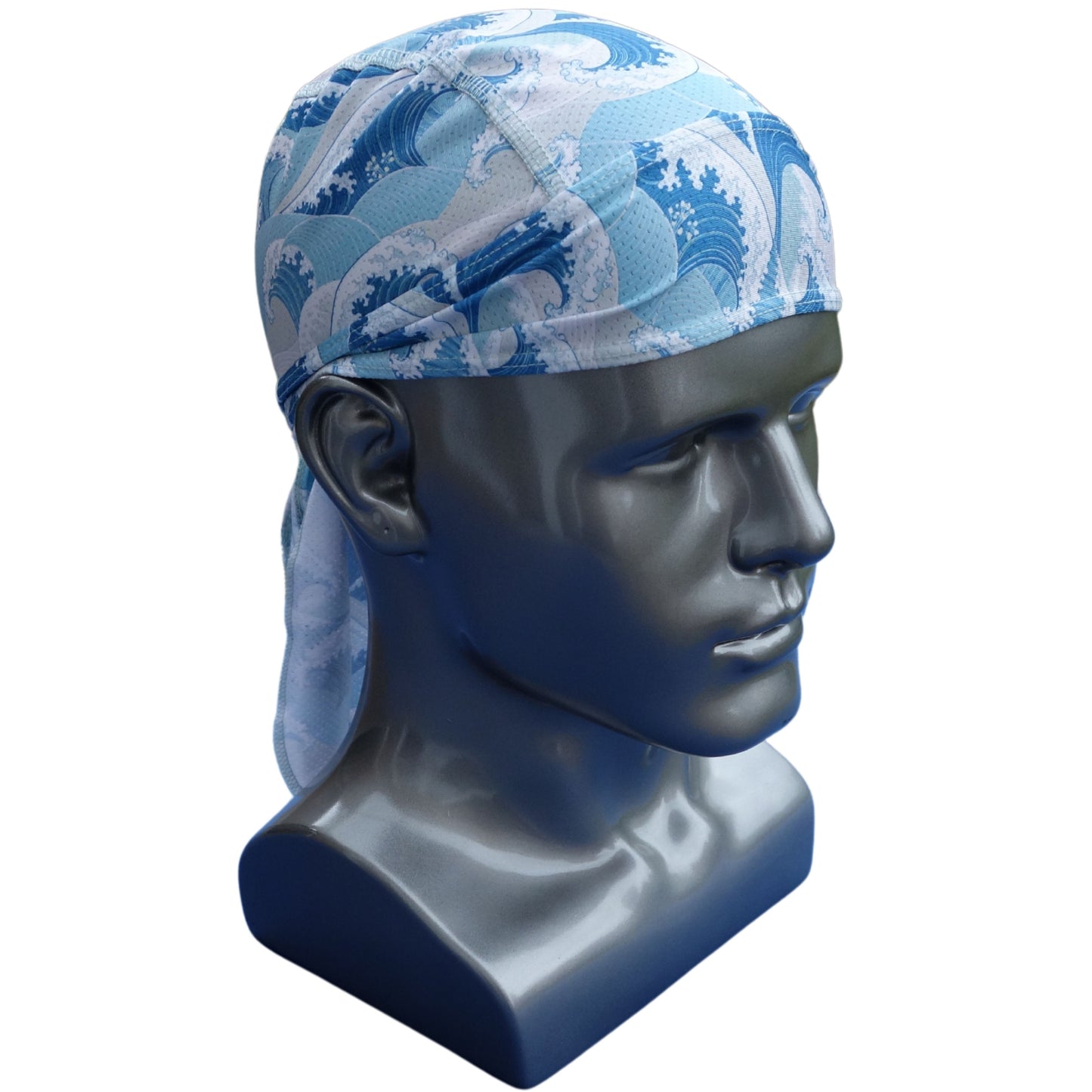 Fitted bandana – wave pattern