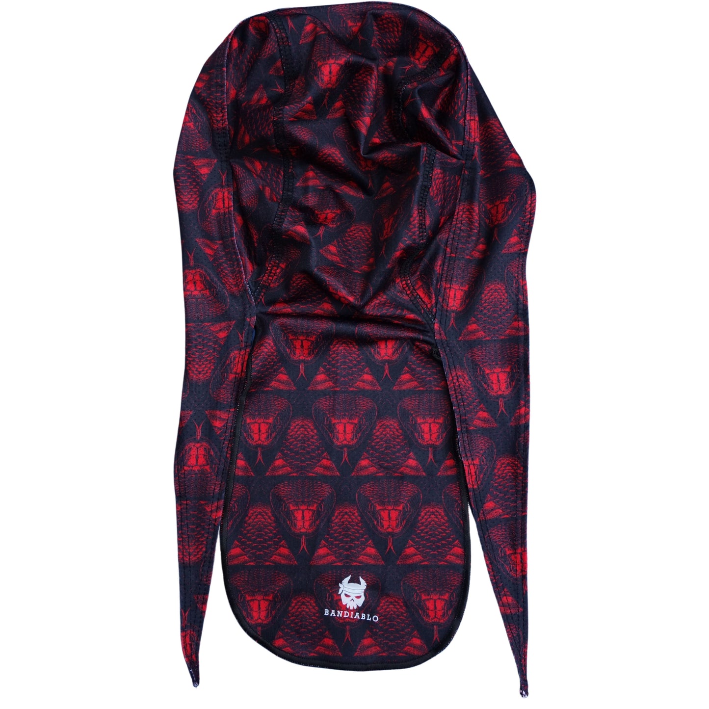Fitted bandana – snake head pattern