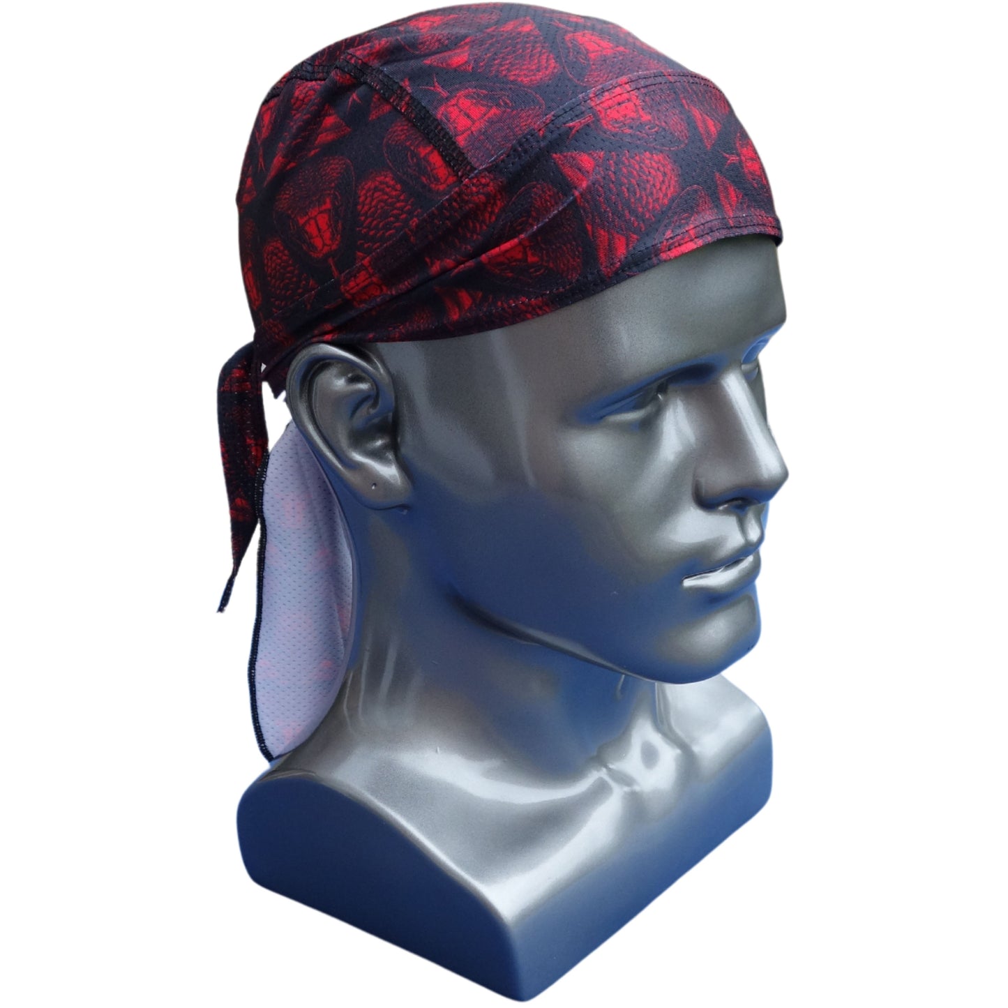 Fitted bandana – snake head pattern