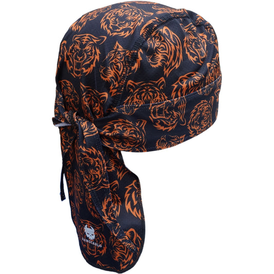 Fitted bandana – tiger head pattern