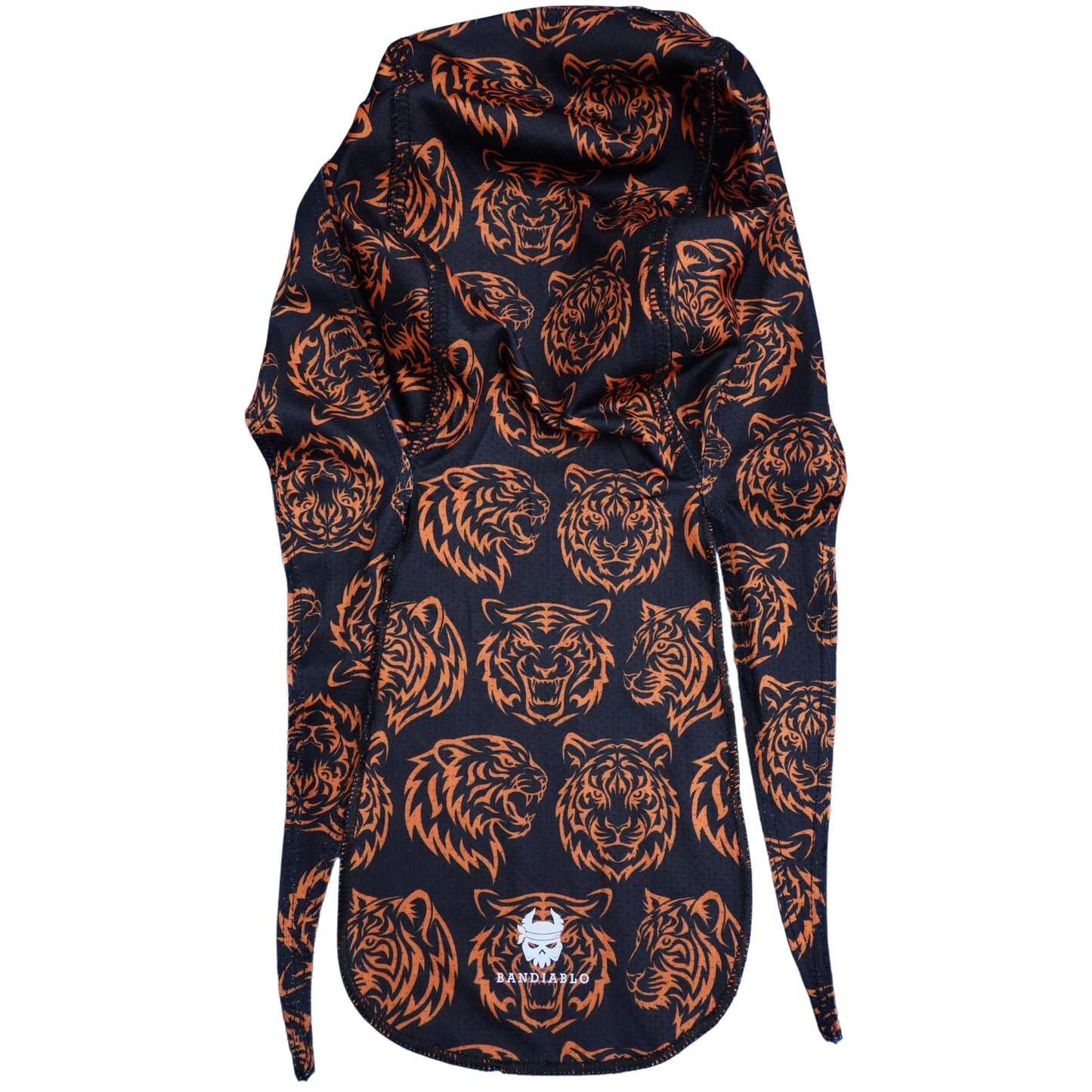 Fitted bandana – tiger head pattern