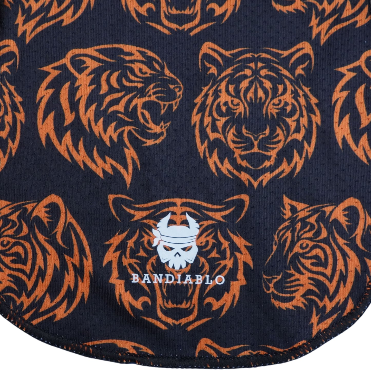 Fitted bandana – tiger head pattern