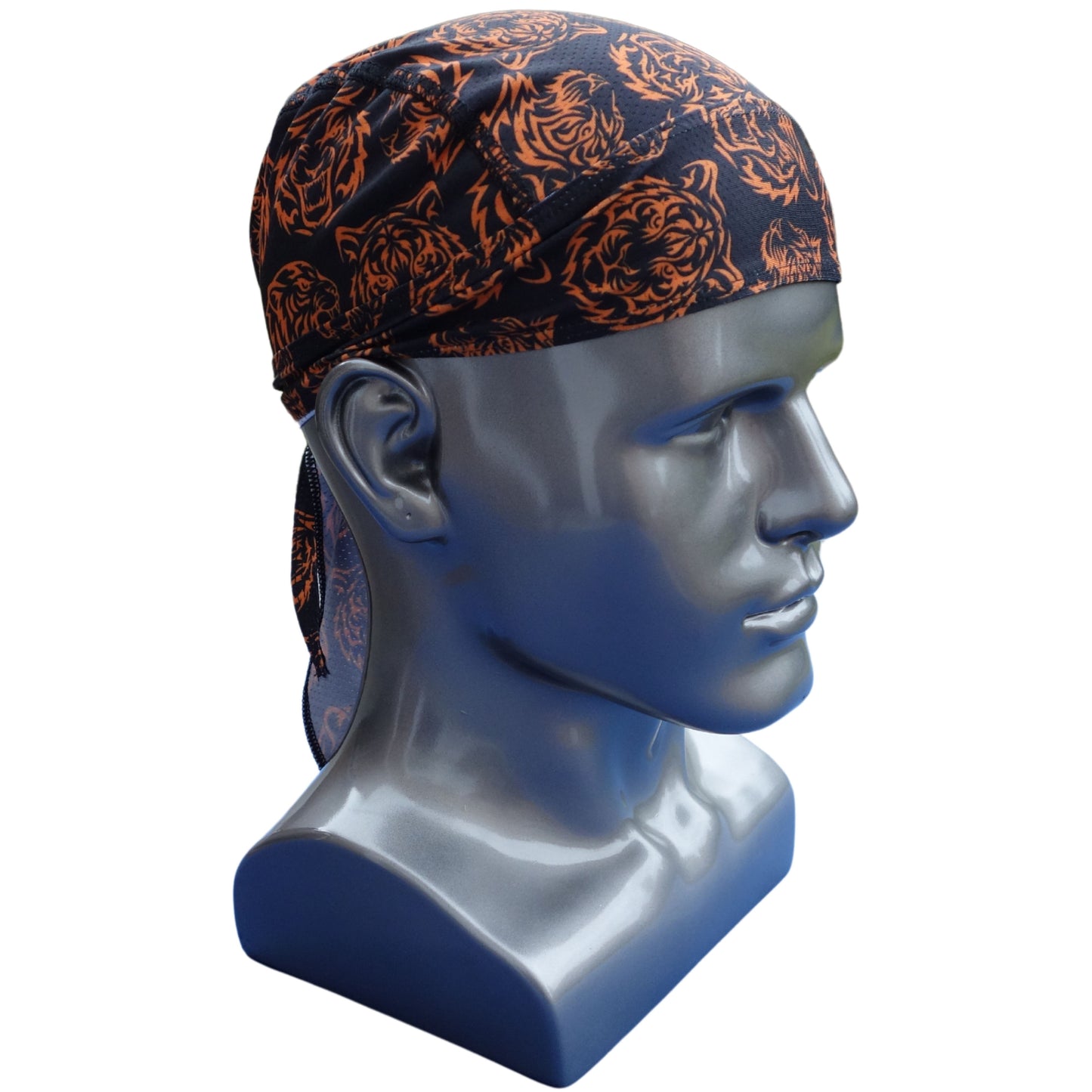 Fitted bandana – tiger head pattern