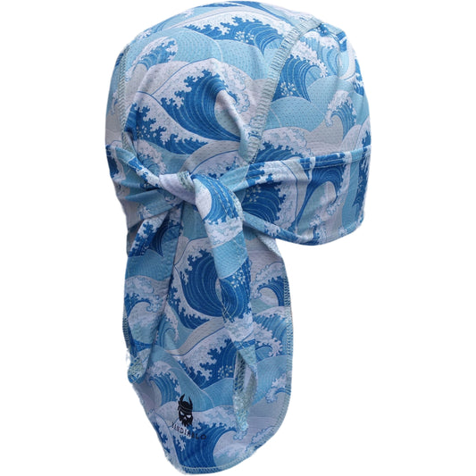 Fitted bandana – wave pattern